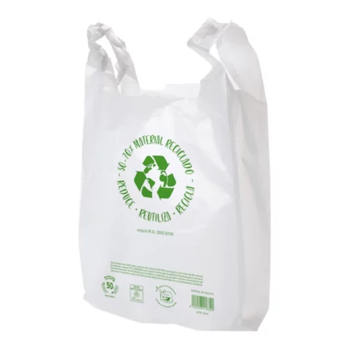 Bolsas HDPE Recicladas Reutilizables