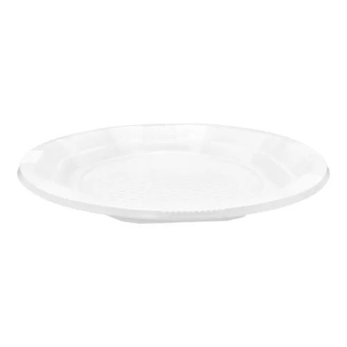 Platos Blancos PS Reutilizables